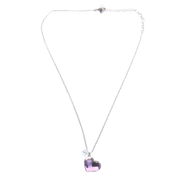 Necklace in Metallic, Metal (metallic, metallized), Swarovski