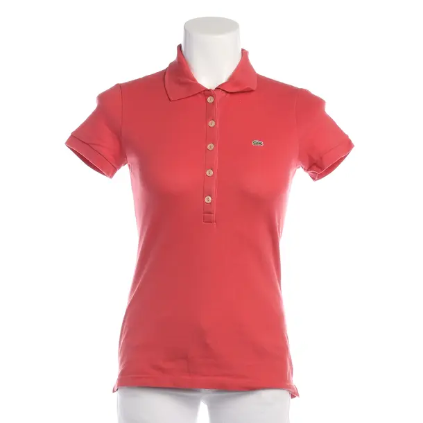 Poloshirt in Rot, Baumwolle, Lacoste