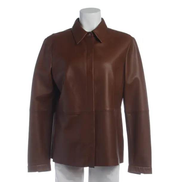 LeatherJacket in Brown, Leather, Riani
