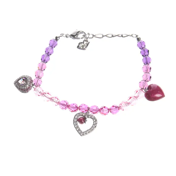 Bracelet in Metallic, Metal (metallic, metallized), Swarovski