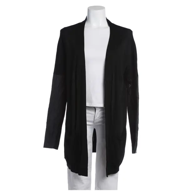 Strickjacke in Schwarz, Viskose, Steffen Schraut