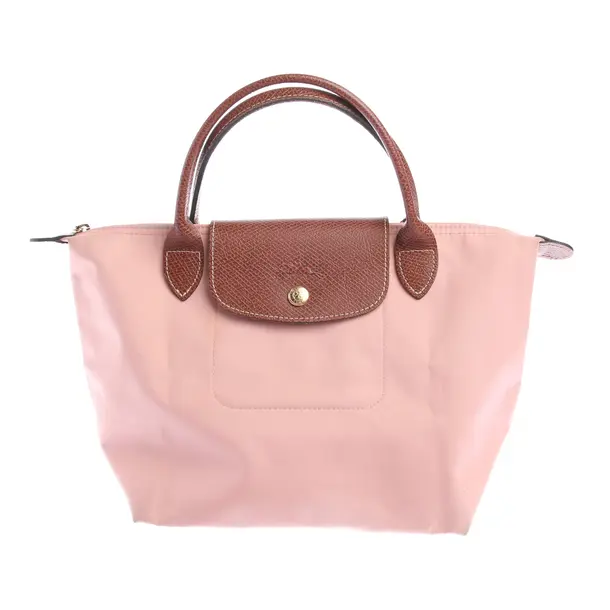 Handbag in Pink, Polyester, Longchamp