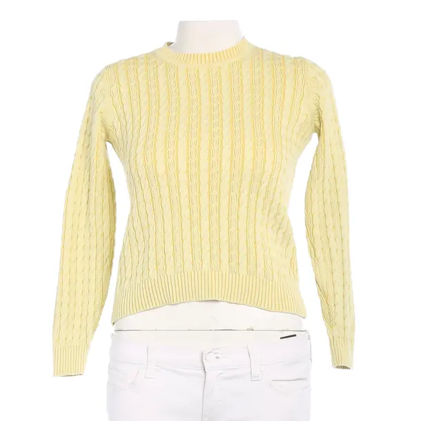 Jumper in Yellow, Cotton, Gant