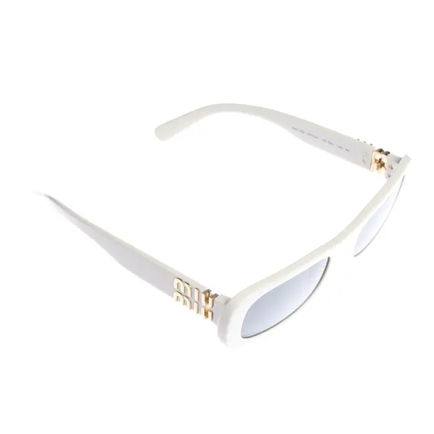 Sunglasses, in White, Synthetic, Miu Miu