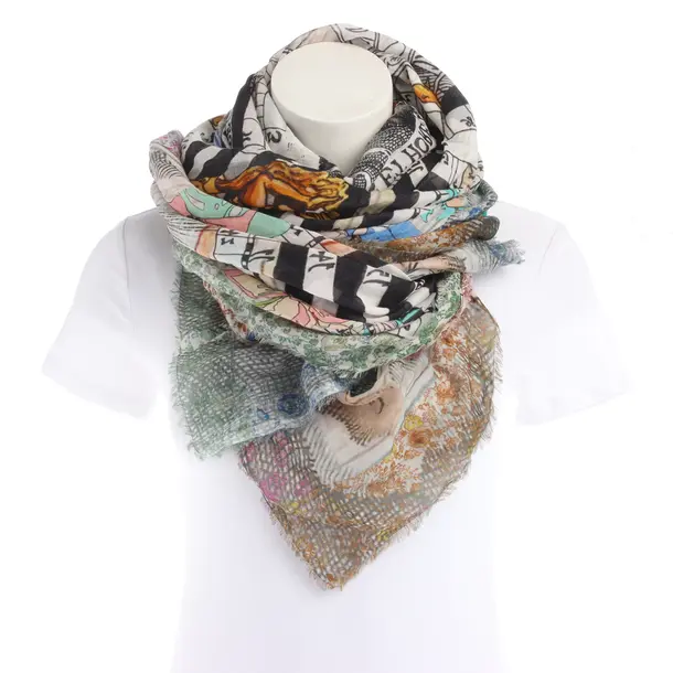Shawl in Multicolored, Cotton, Faliero Sarti