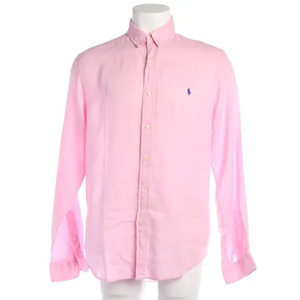 Hemd in Rosa, Leinen, Polo Ralph Lauren