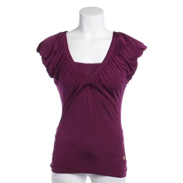 Shirt in Purple, Polyester, Roberto Cavalli