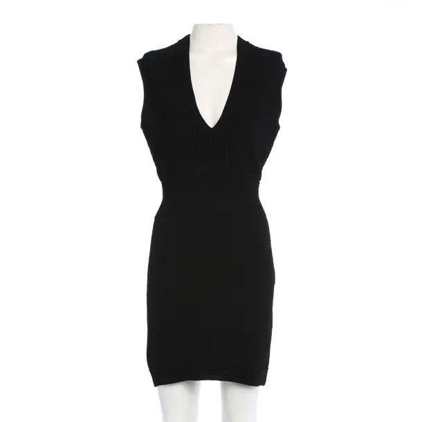 Cocktailkleid in Schwarz, Viskose, Balmain