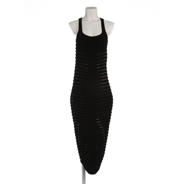 Cocktailkleid in Schwarz, Viskose, Balmain