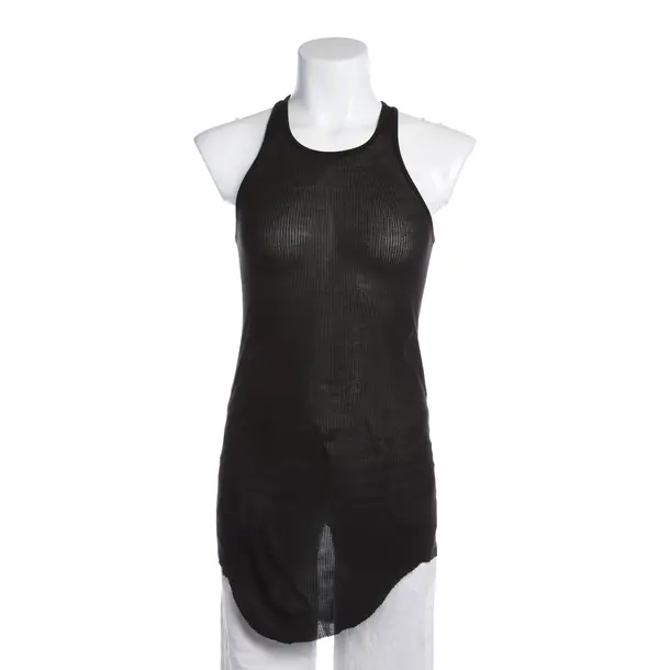 Top in Schwarz, Viskose, Rick Owens