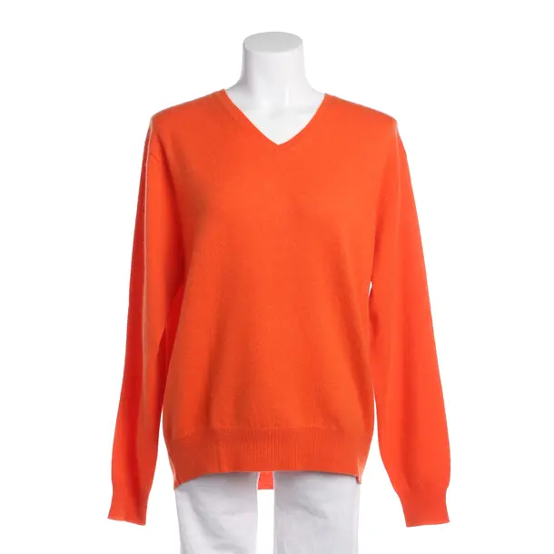 Kaschmirpullover in Orange, Kaschmir, FTC Cashmere