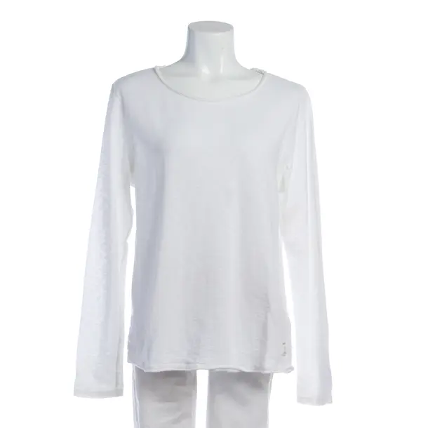 Longsleeve in Weiß, Baumwolle, Marc O'Polo Denim