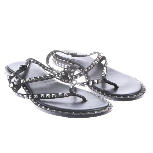 Riemchensandalen in Schwarz, , Ash