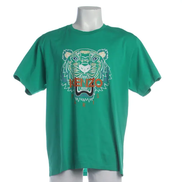 T-Shirt in Grün, Baumwolle, Kenzo