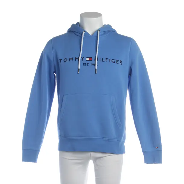 Hoodie in Blue, Cotton, Tommy Hilfiger