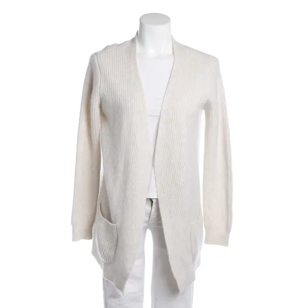 Cardigan in White, Cashmere, S.Marlon