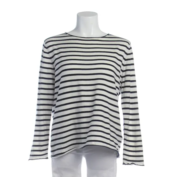 Pullover in Weiß, Baumwolle, Allude