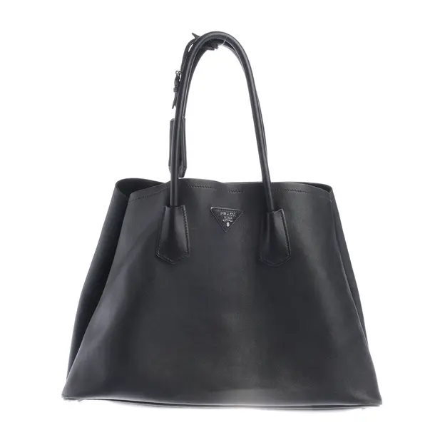 Handtasche, in Schwarz, Leder, Prada