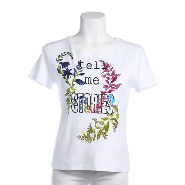 Shirt in White, Cotton, Marc Cain
