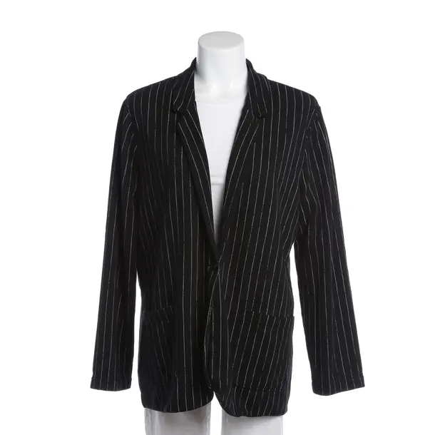 Blazer in Black, Cotton, Juvia