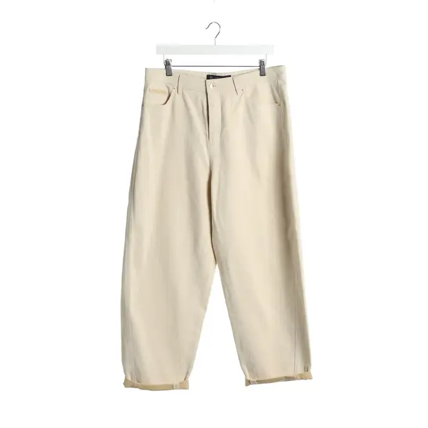 Pants in White, Cotton, Raffaello Rossi