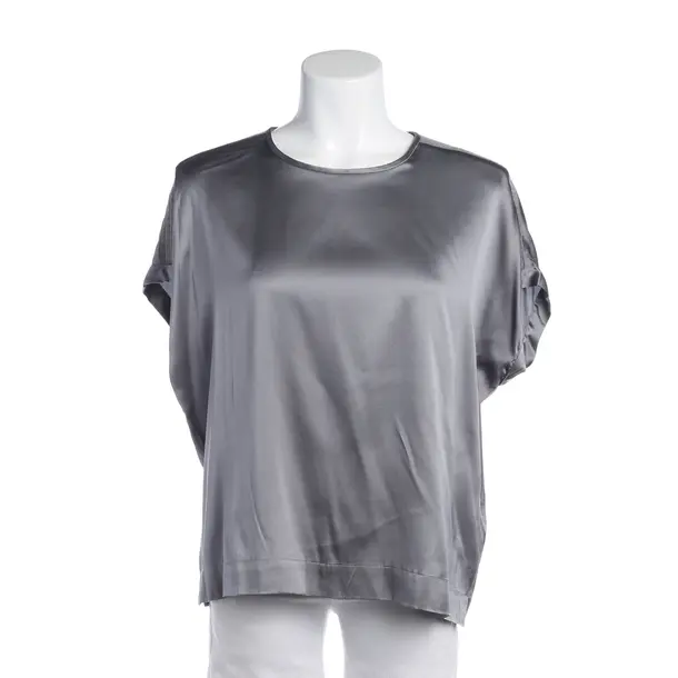 Shirt in Gray, Silk, Peserico