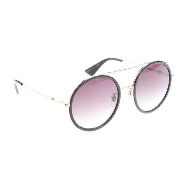 Sonnenbrille in Schwarz, Kunststoff / Metall, Gucci