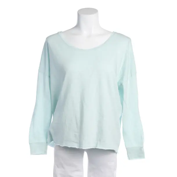 Longsleeve in Blau, Baumwolle, American Vintage