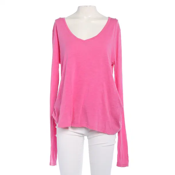 Long Sleeve Shirt in Pink, Cotton, American Vintage