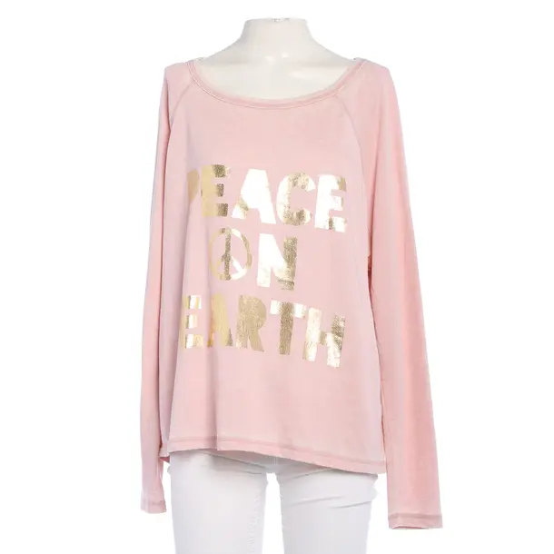 Longsleeve in Rosa, Baumwolle, Grace