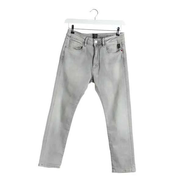 Slim Fit Jeans in Gray, Cotton, Elias Rumelis