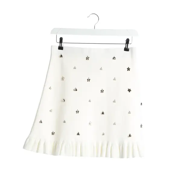 Skirt in White, Cotton, Sandro