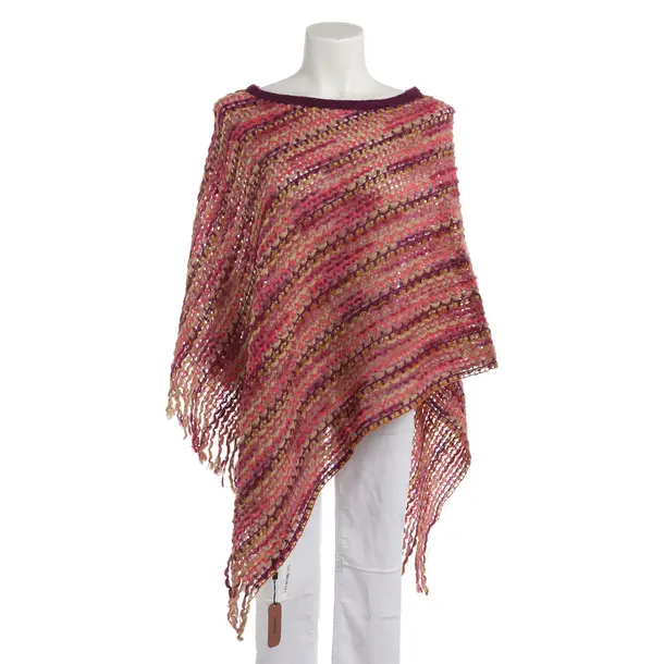 Poncho, in Mehrfarbig, Wolle, Missoni
