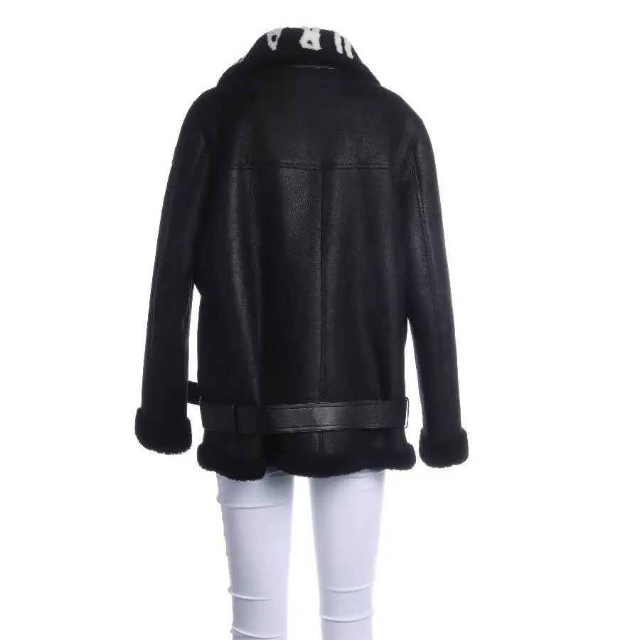 Quantum Courage Lederjacke Größe M in Schwarz