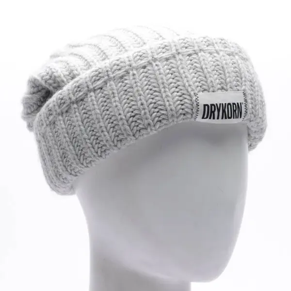 Cap in Gray, Polyacryl, Drykorn