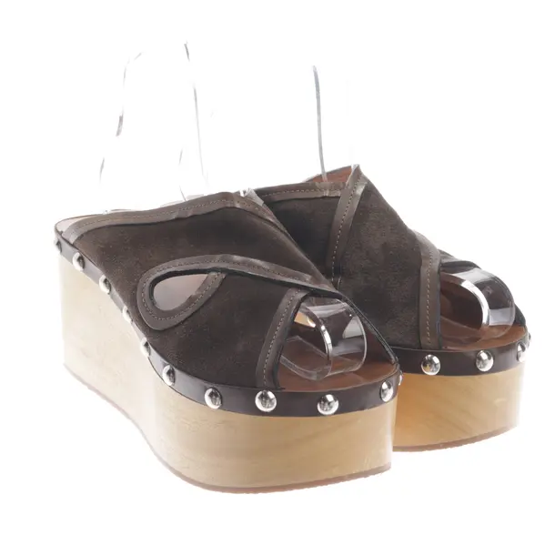 Wedges in Braun, , Isabel Marant