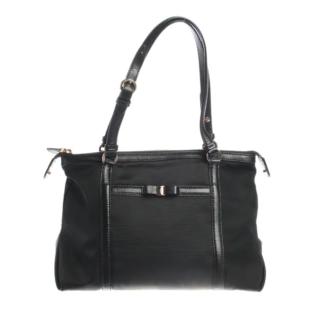 Handtasche in Schwarz, Polyamid, Salvatore Ferragamo