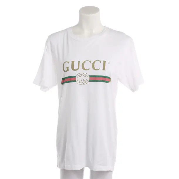 Shirt, in White, Cotton, Gucci