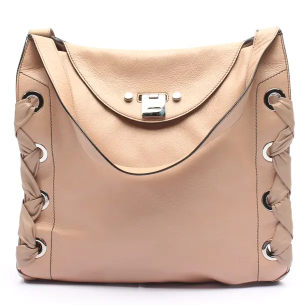 Shoulder Bag in Pink, Leather, Jimmy Choo