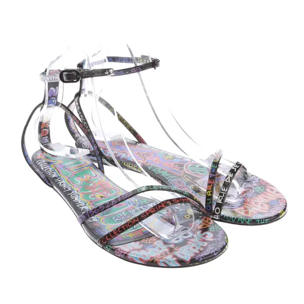 Riemchensandalen in Mehrfarbig, , Balenciaga