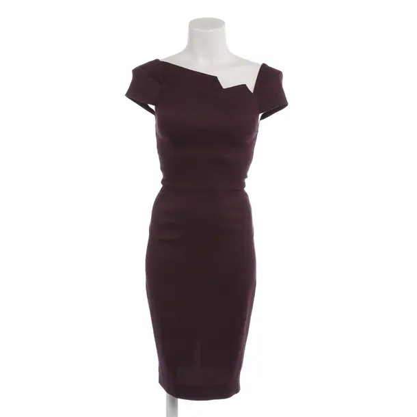 Cocktailkleid in Lila, Wolle, Roland Mouret