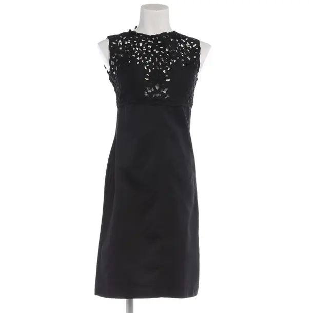 Sheath Dress in Black, Cotton, Valentino