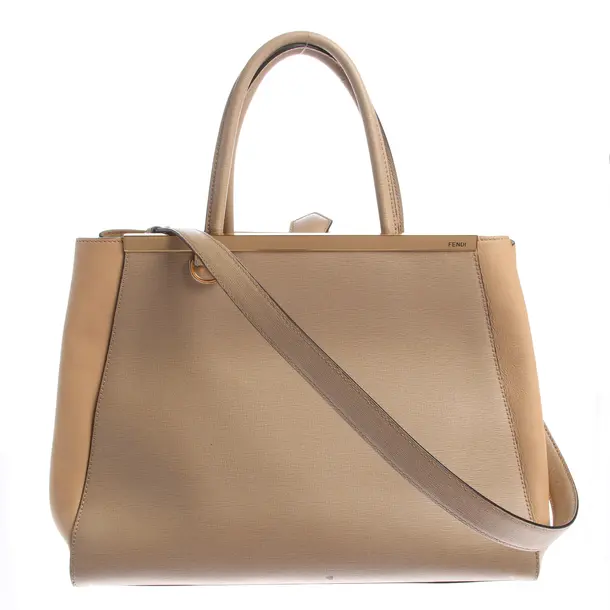 Handbag in Brown, Leather, Fendi