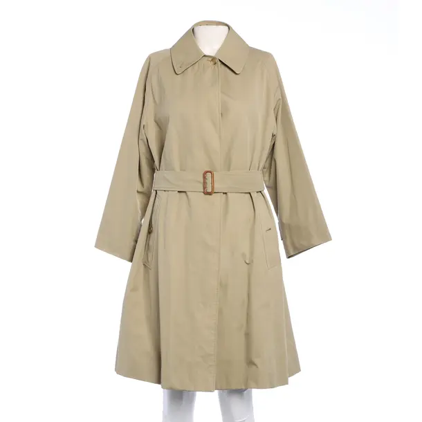 Mid-Season Coat in White, Cotton, Burberry