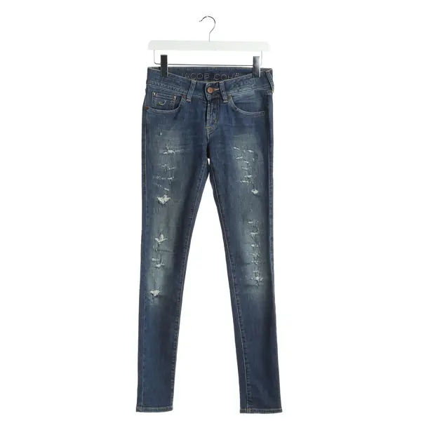 Skinny Jeans in Blue, Cotton, Jacob Cohen