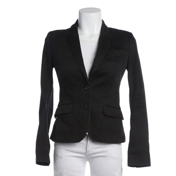 Blazer in Schwarz, Baumwolle, Drykorn