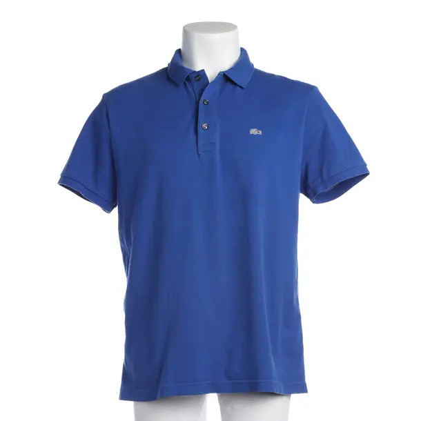 Poloshirt in Blau, Baumwolle, Lacoste