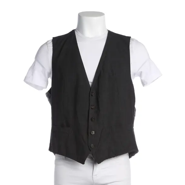 Weste in Grau, Baumwolle, Zegna