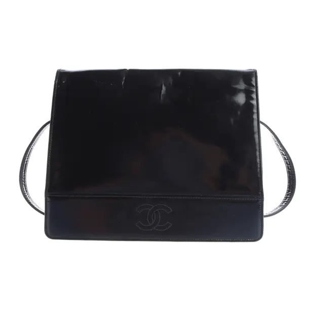 Shoulder Bag in Black, Leather, Chanel