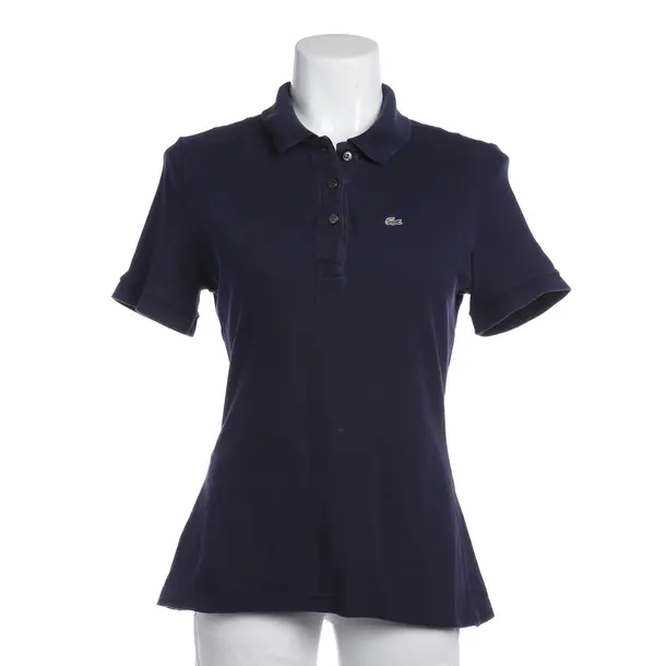 Poloshirt in Blau, Baumwolle, Lacoste